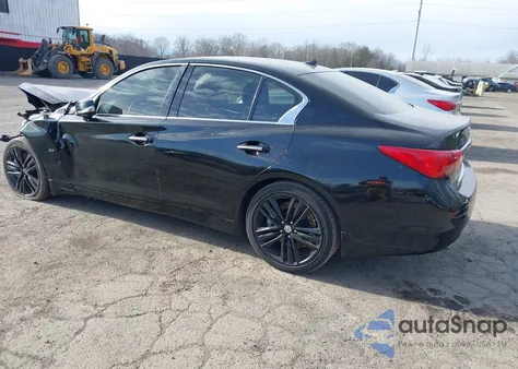 2015 Infiniti Q50 Sport из США, поврежденный, VIN JN1BV7AR5FM413746